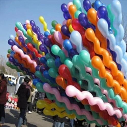 Best Price New Inflatable size 1.3m 24Pcs Giant Rubber Helium Spiral Latex Balloons Wedding Birthday Party Decoration Ballons