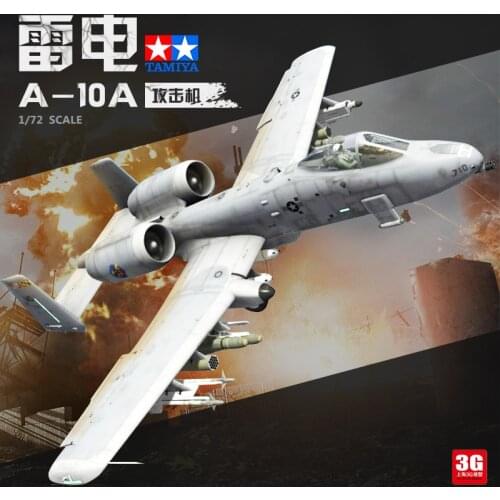 1/72 A-10A Thunderbolt Fighter Model Assembly 60744