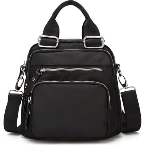 Women Nylon Backpack Waterproof Female Designer Shoulder Bag Cartoon Printing Rucksack Mini Casual Bagpack Sac A Main Girl bag