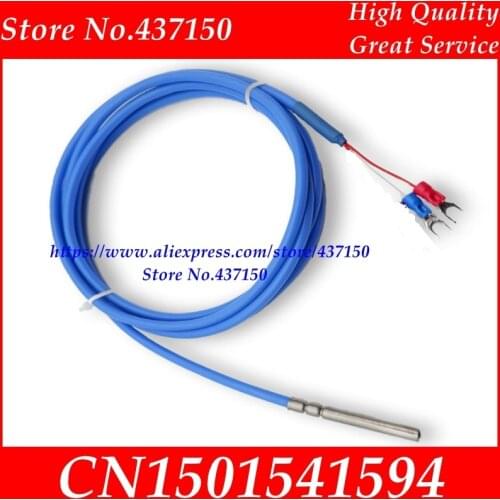 NTC Thermistor 2K 5K 10K 15K 50k 100k 1m NTC 1% waterproof Silicone cable temperature sensor temperature probe