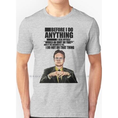 The Office-Dwight K. Schrute T Shirt 100% Pure Cotton The Office Dunder Mifflin Michael Paper Company Fact Dwight Schrute