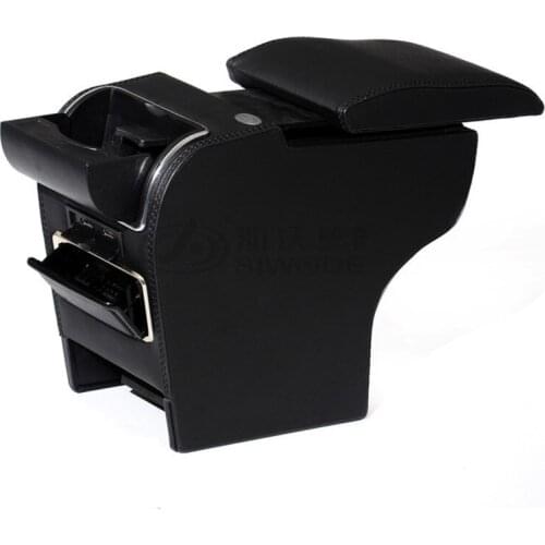 For Suzuki Jimny Car Armrest Box Special Vehicle Armrest Box Auto Accessories Armrest 9 Function with USB Hidden Cup Seat