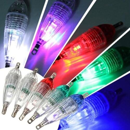 Mini LED Deep Sea Drop Underwater Tackle Fishing Squid Lure Light Underwater Fish Collecting Lights Fish Attracting Device Lamp