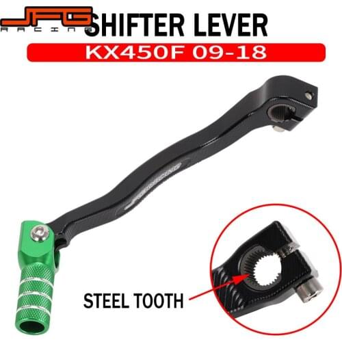 Motorcycle CNC Gear Shifter Shift Pedal Lever For KAWASAKI KX450F KXF450 2009 2010 2011 2012 2013 2014 2015 2016 2017 2018