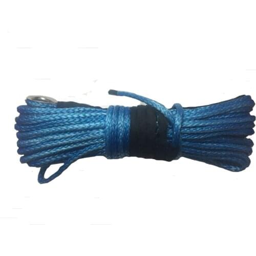 10mm x 30m Synthetic Winch Rope UHMWPE Rope For 4WD 4x4 UTV ATV China Factory Direct Sell