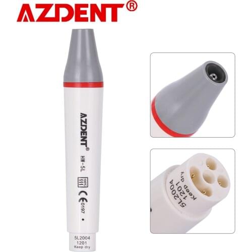 LED Light Ultrasonic Piezo Scaler Handpiece fit Woodpecker EMS Scaling Tips