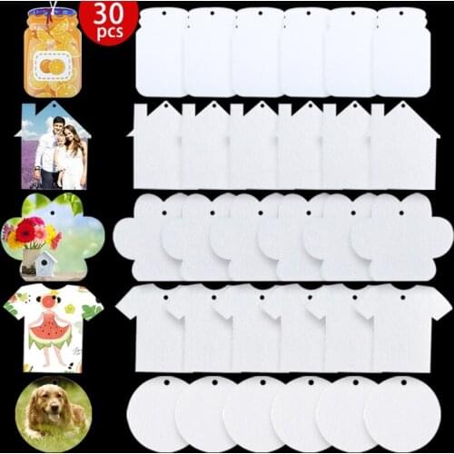 Dye Sublimation Air Freshener Felt Sheet Car Freshener Sheet Car Fragrance Sheet