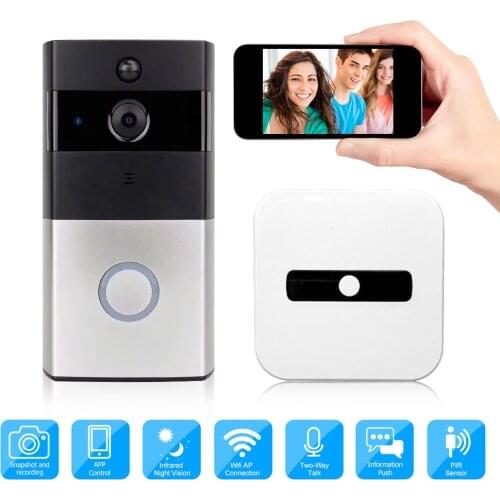 Video Intercom For Home WiFi Wireless Smart Camera IP Monitor Night 720P Door bell Video Doorbell Two-Way Audio APP Control