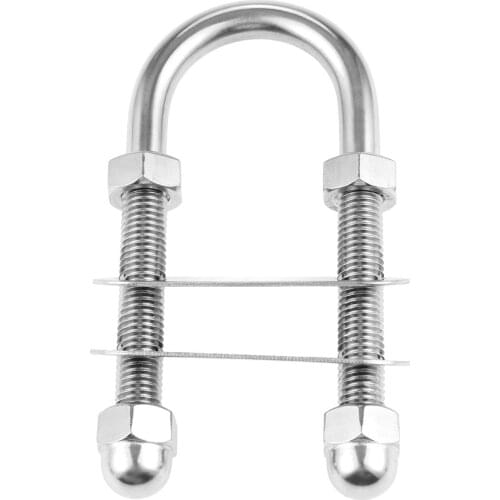 1 Pc Boats Stainless Steel Bow Stern Eye U Bolt Boat Marine U Screw Rigging Shrouds M12*130 For Bolt Rope Or Rigging Accessories