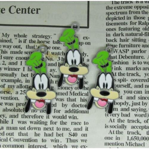 30 Pcs Cartoon Metal Charms Jewelry Making Pendants Earrings W3