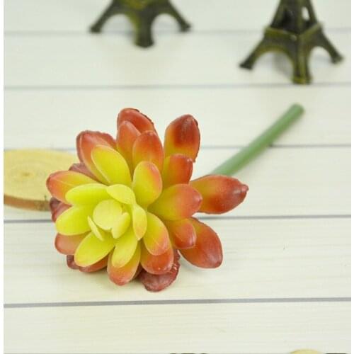 A05 For home decoration simulation of artificial green plants succulents interior decoration plastic mini plant