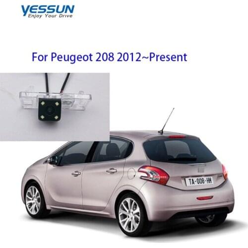 Yessun Auto Car Accessories Night Vision Car Rear View Reverse Backup Camera IP67 For Peugeot 207 CC 2006~2015 (Only Fit For CC