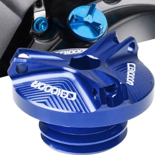 For Honda CB1000R 2008 2009 2010 2011 2012-2016 M20*2.5 Motorcycle Engine Oil Filter Cup Plug Cover Screw Motorbike Oil Fill Cap