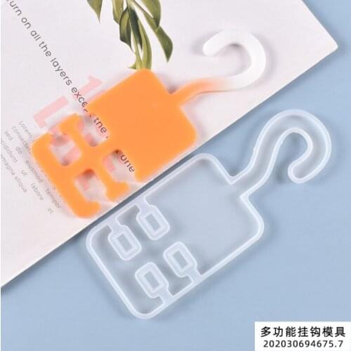 Hanger Mold Car Hanger Resin Molds DIY Silicone Mold for Car Hook Handmaking Moulds