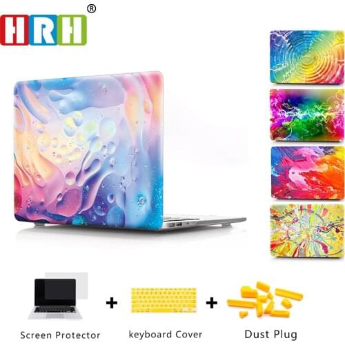 HRH Creative Shell Protective Hard Case for Macbook Air 11" 13" 15" Pro Retina 12" Touch Bar 2019 New A2141 A2159 A2289 A2251