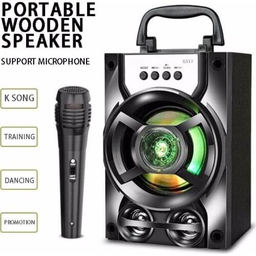 Mayitr 1pc Portable Mini Wireless bluetooth Speaker Sound System 3D Stereo Music Surround Outdoor Speakers With Microphone
