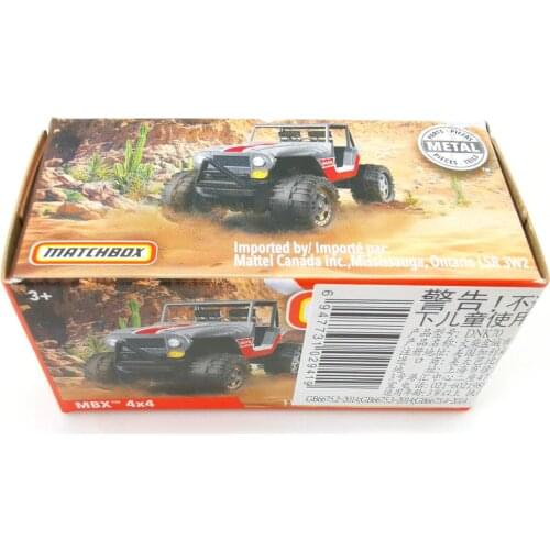 2019 Matchbox Cars 1:64 Car MBX 4X4 Metal Diecast Alloy Model Car Toy Vehicles