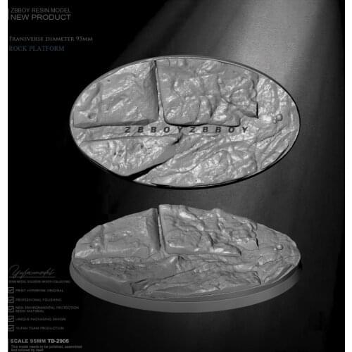 95MM Resin model kits figure colorless and self-assembled TD-2905