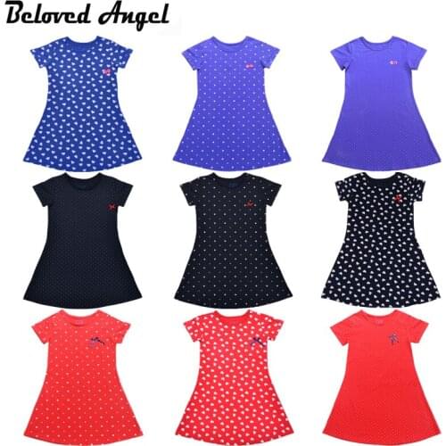 New Baby Girls Summer Dress Kids Clothes 100% Cotton Meninas Vestidos Bowknot Princess Dresses Children Costume Party Wear 1-13T