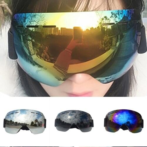 Ski Goggles Windproof UV400 Anti-Fog Ski Glasses Skiing Snow Men Women Snowboard Goggles YS-BUY