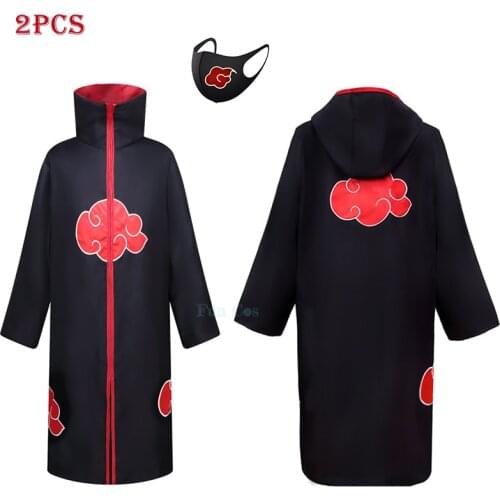 Pain Konan Hidan Cosplay Cloak Headband Anime Boruto Ninja Costume Deidara Sasori Obito Hoodie Robe Cloak Clothes Accessories