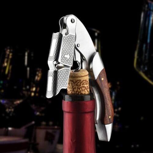Wine opener,Professional Waiters Corkscrew,Bottle Opener and Foil cutter Gift for wine lovers