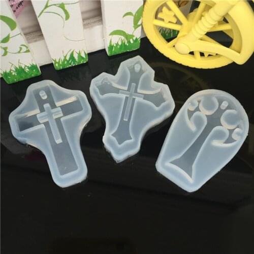 Cross Shape Silicone Fondant Mould Cake Decorating Mold Sugarcraft Tools Kitchen Baking Accessories