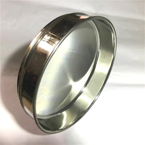 Laboratory Test Sieve Standard Sieve Sampling Inspection Pharmacopeia Sieve All 304 SUS R30cm Aperture 0.015 mm 800 Mesh
