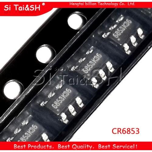 10piece)100% New CR6853 6853 CR6853B SOT23-6 Chipset