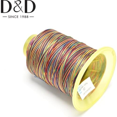 150D Colorful Sewing Thread Polyester Threads Spool for Sewing Machine and Hand Needlework DIY Craft Embroidery Supplies
