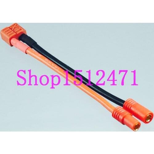1PCE HXT 3.5mm Bullet Jack to T-Plug Deans Female Adapter 14AWG 10CM Wire
