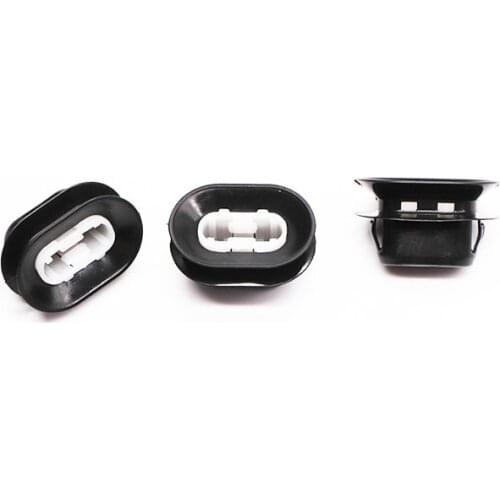 2Pcs Plastic Bracket Clips Rear Seat Back Seat For Mazda 6 VW Pentium B50 B70