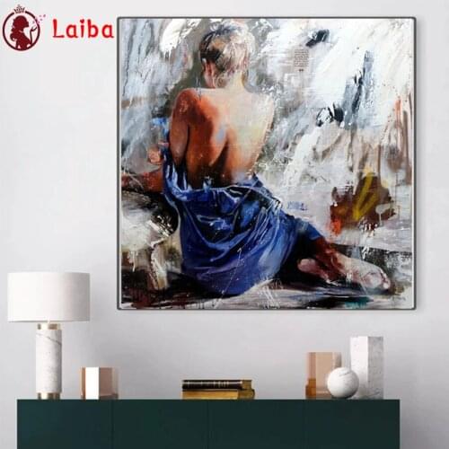 Diamond Painting Abstract art, sexy woman Cross Stitch Diamond Mosaic Picture Of Rhinestone Embroidery crystal Beaded Handicraft