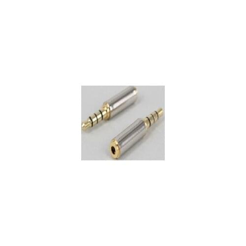 Jack 3.5 mm to 2.5 mm Audio Adapter 2.5mm Male to 3.5mm Female Plug Connector for Aux Speaker Cable Headphone Jack 3.5