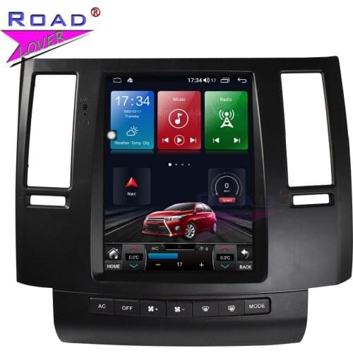 For Infiniti FX35 2003-2008 Android 10.0 6G+128G Car Multimedia Player Tesla Style GPS Navigation Octa Core DSP 10.4" Autoradio