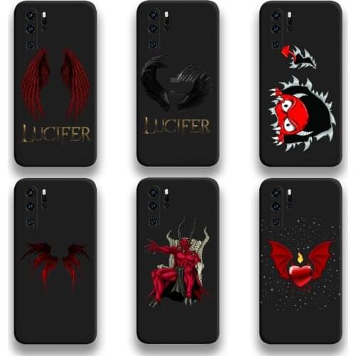 Angel Lucifer Devil American TV Phone Case For Huawei P20 P30 P40 lite E Pro Mate 40 30 20 Pro P Smart 2020