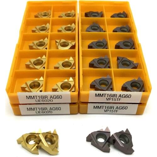 MMT16ER AG60 MMT16IR AG60 Carbide insert Thread turning tool 16ER 16IR Thread insert CNC turning insert lathe tools cutting tool