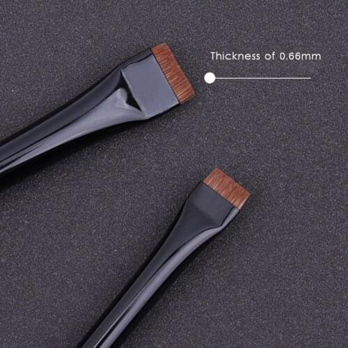 Small Angled Eyebrow Brush Angled Eyebrow Brush Contour Brush Professional Eyeliner Brow Makeup Tool For Cosmetics Beauty