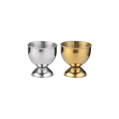 New Stainless Steel Soft Boiled Egg Cups Holder Tabletop Cup Kitchen Tools Sets Breakfast Steam Rack Mold For Frying Eggs Poach