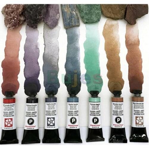 Daniel Smith Pearlescent Watercolor Paint Pigment 15ml Tubular High Saturation Artist Quality Art Supplies Painting US(Origin)