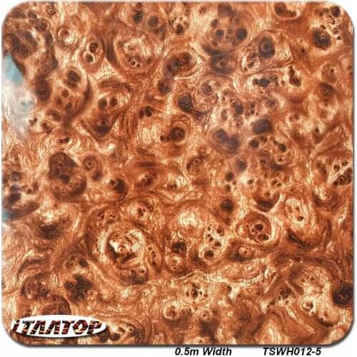 ITAATOP Hydro Printing Film TSWH012-5 0.5M * 20M Wood Pattern Hydrografic Film