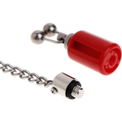 Fishing Swinger Stainless Steel Sling Chain Bite Indicator Carp Alarm Hanging Sensor Tackle Outdoor Accessories G32E