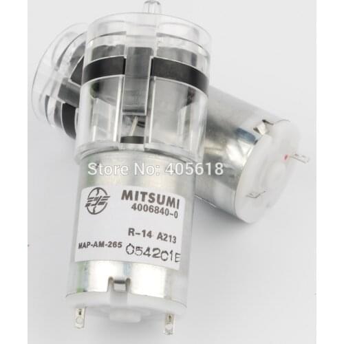 New 1pcs Mitsumi R-14 A213 370 DC pump 6V 200mA oxygen pump tank sphygmomanometer aquarium oxygen rinse pump Low noise
