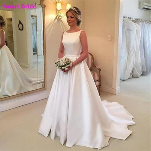 Smart Bride Sleeveless Wedding Dresses