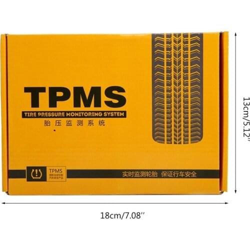TPMS Automobile Universal Digital Car Tyre Pressure Monitor Monitoring System A5KD