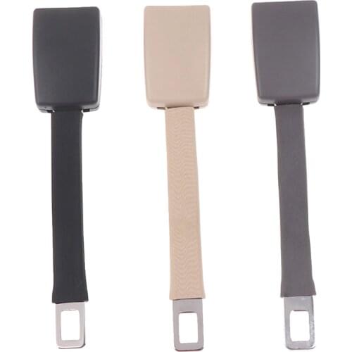 Rigid Stem Seat Belt Extenders For Car Safety Belt Clip Extension For Children Car Seats BLack Gray Beige