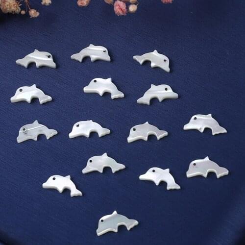 Unique Different Shape Natural White Freshwater Shell Accessories For Handmade Craft