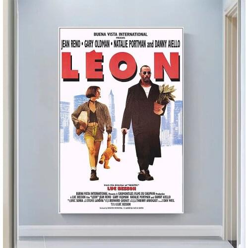 V0898 The Professional (3) Vintage Classic Movie Wall Silk Cloth HD Poster Art Home Decoration Gift