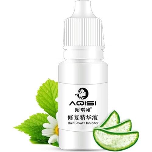 Herbal Permanent Hair Growth Inhibitor After Hair Removal Repair Nourish Essence Liquid Hair removal repair