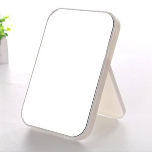 Makeup Mirror Desktop Vanity Mirror Large Folding Portable Square Colorful Princes Makeup Mirrors Color Random 2020 DropShipping